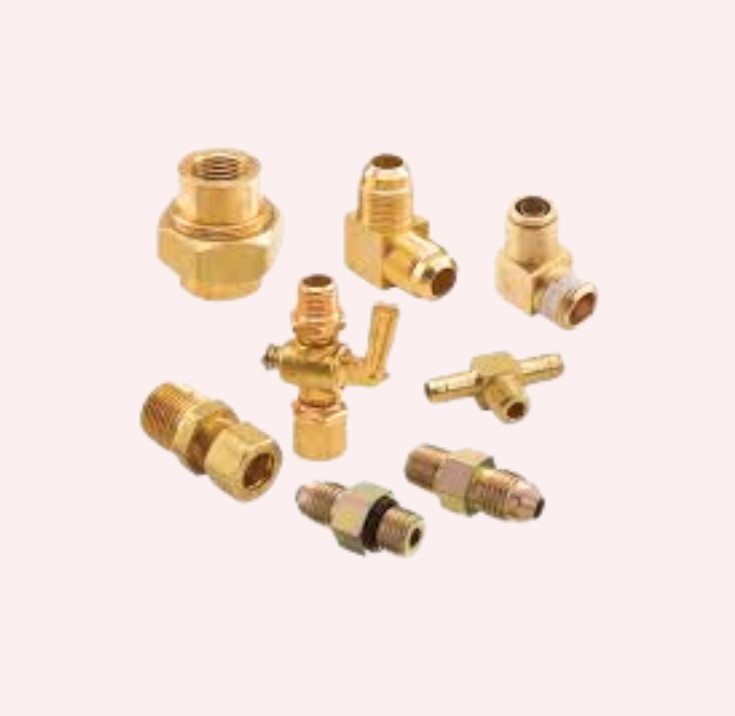 Brass Couplings and Adapters for Pipe and Tube Connections, Versatile Thread Reducers, Joiners and Converters for Plumbing, Gas and Industrial Piping
